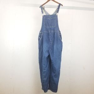 Mens Vintage Gap Denim Jean Overalls Size L